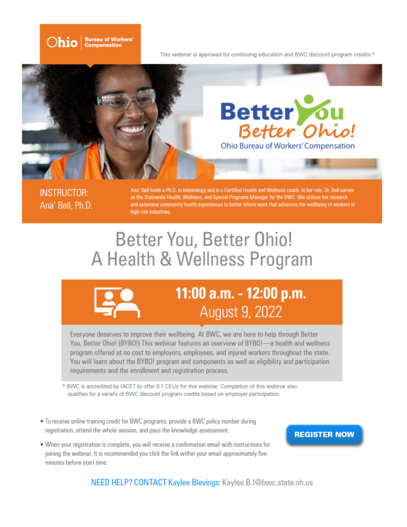 Ohio Bwc Safety Council Rebate Program